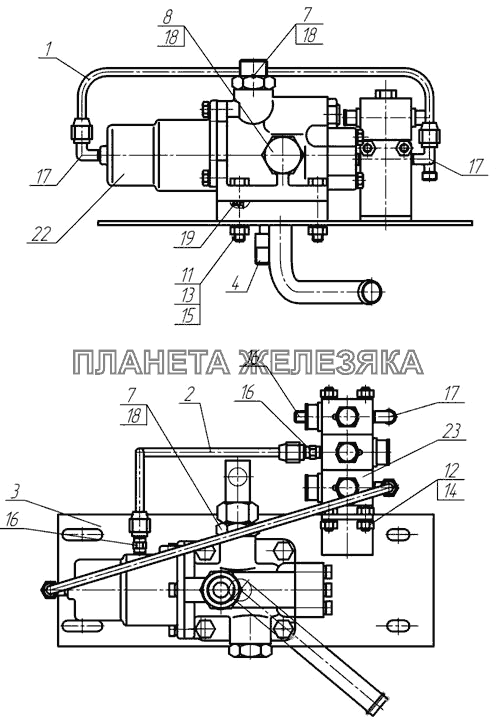 65115-8607130 Блок управления КамАЗ-65115 (2009)